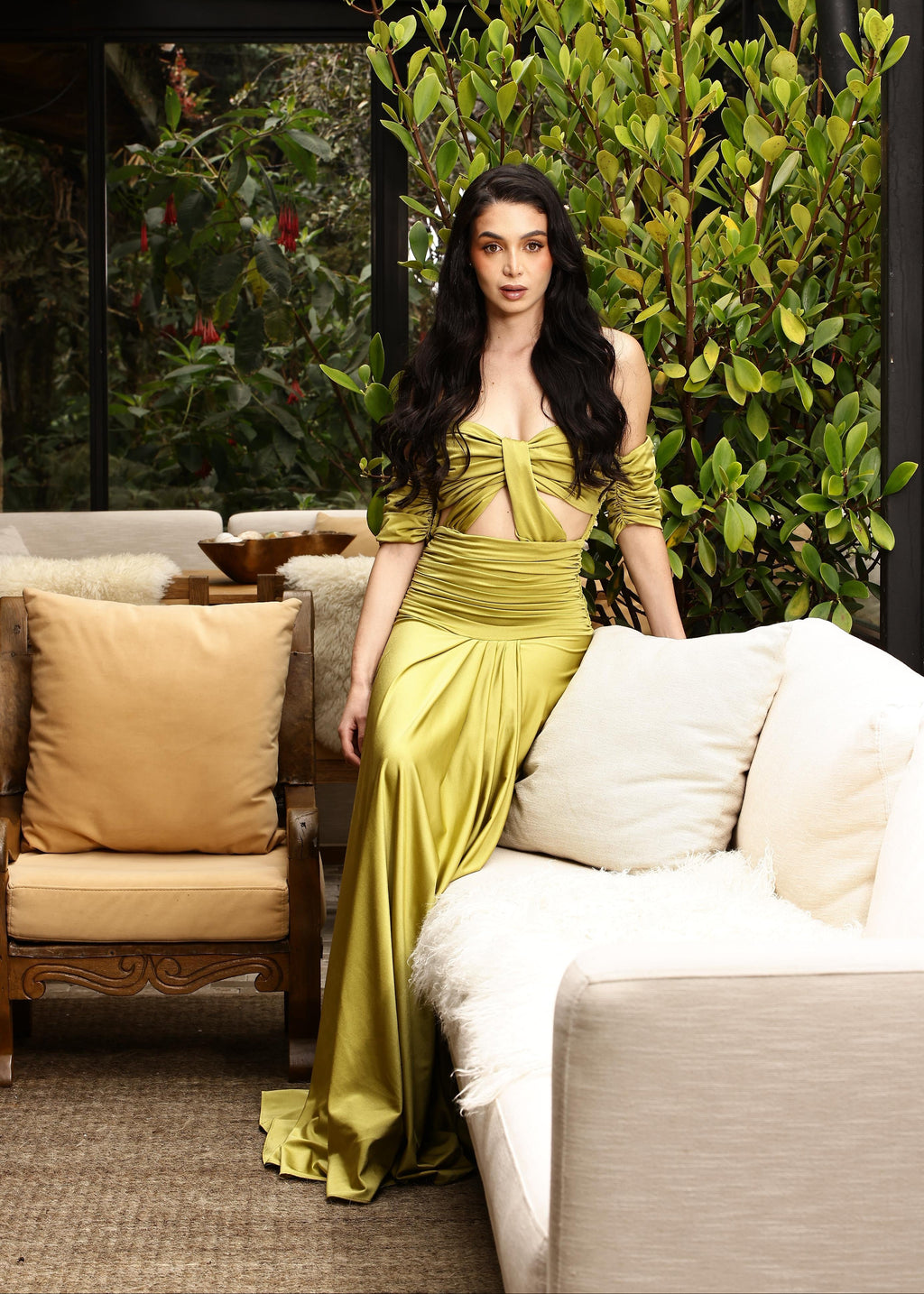 VESTIDO STRAPLESS