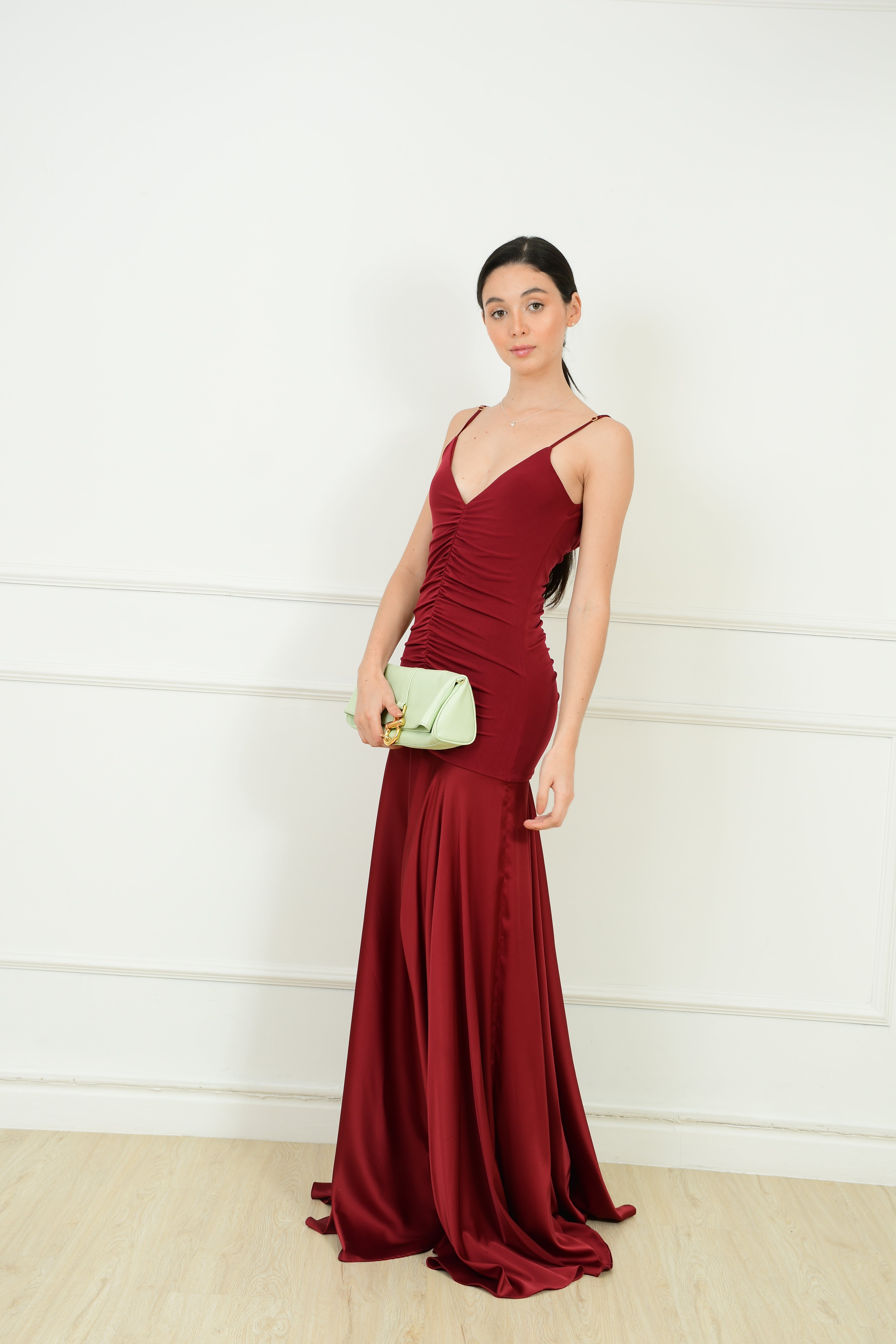 VESTIDO DRAPEADO BATTI