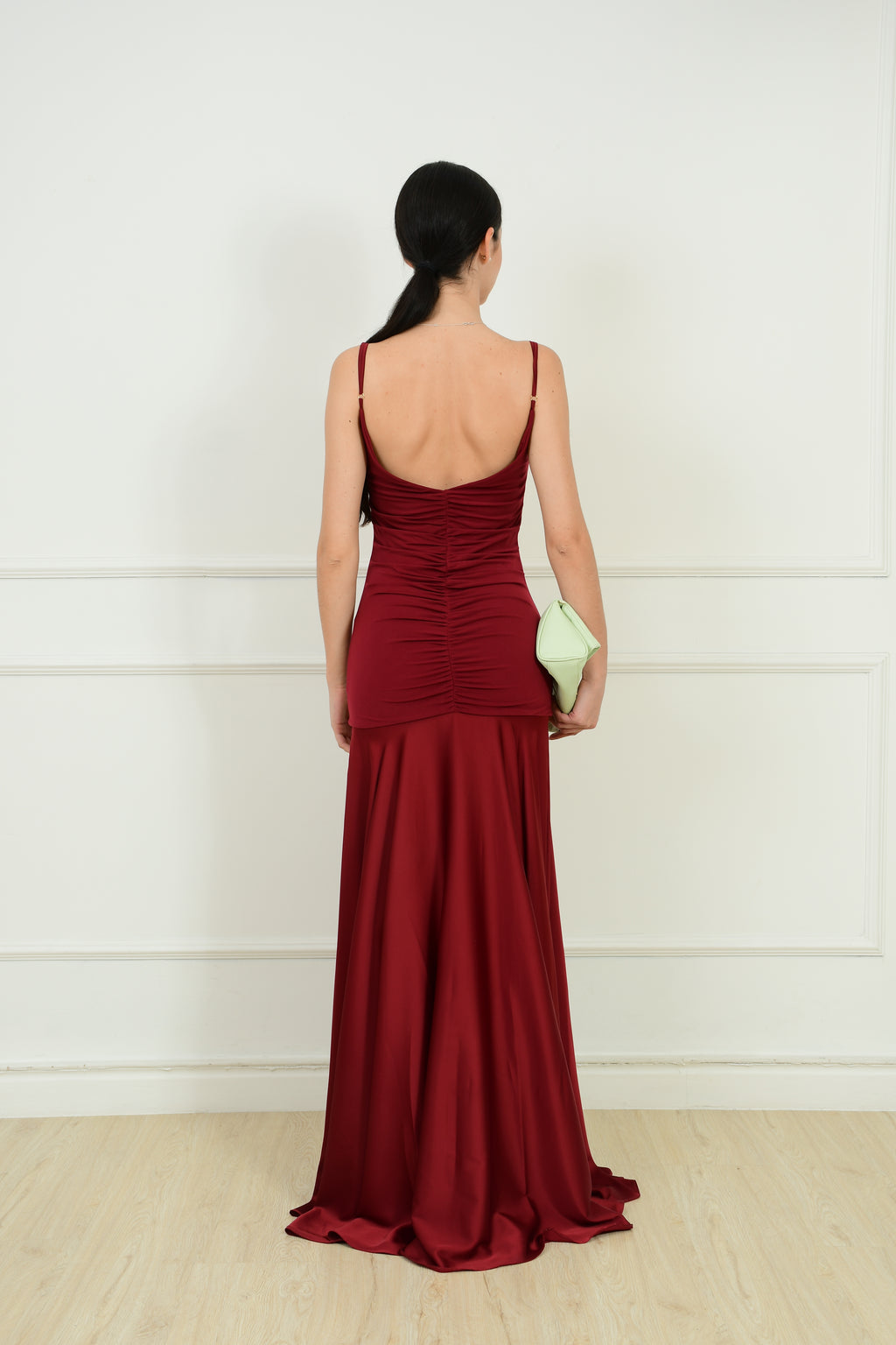 VESTIDO DRAPEADO BATTI