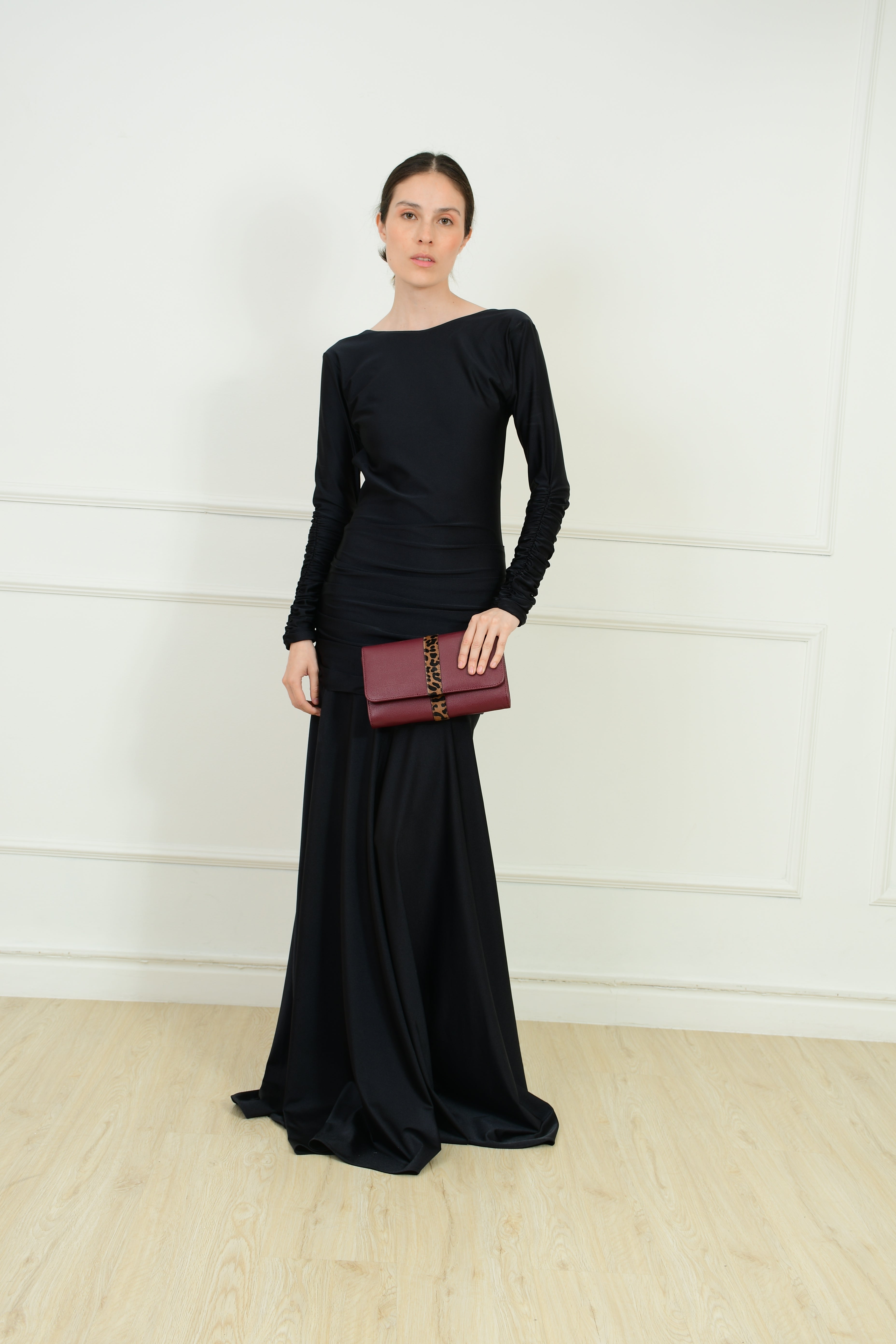 VESTIDO DISEÑO DRAPEADO