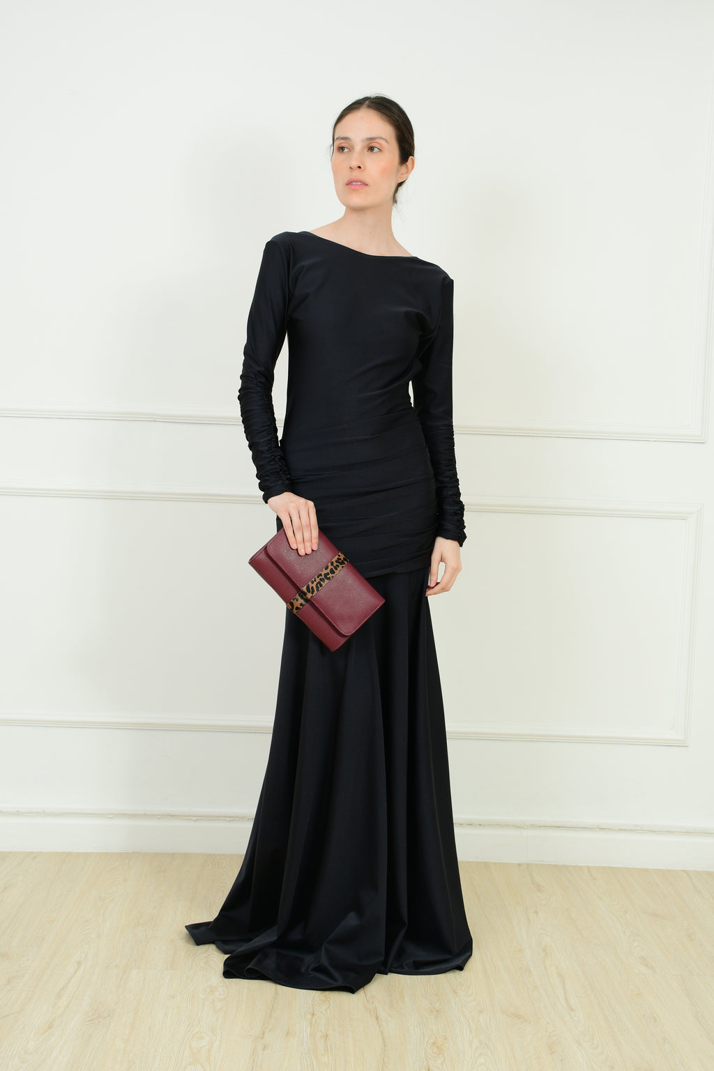 VESTIDO DISEÑO DRAPEADO