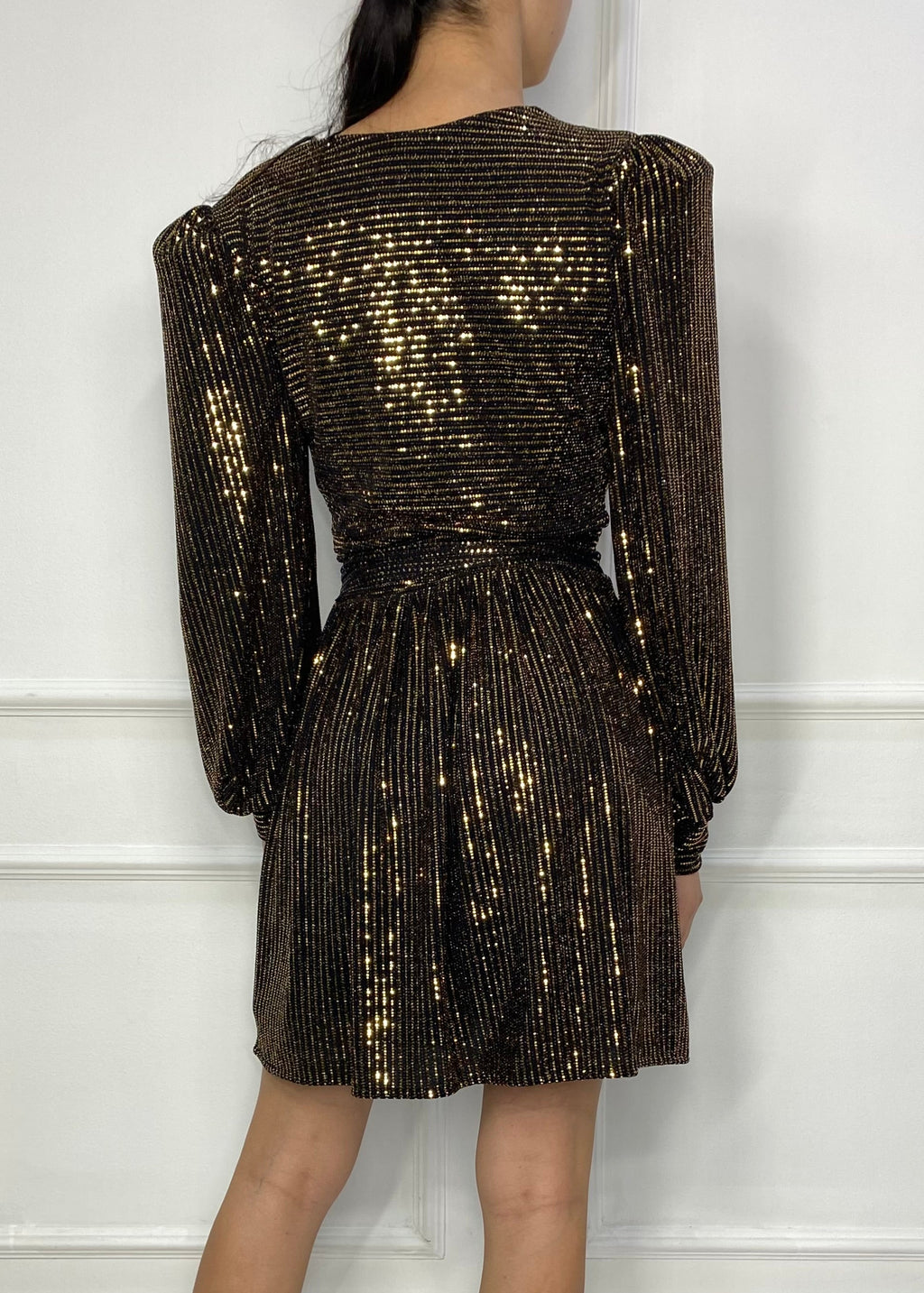 VESTIDO BRILLANTE HOMBRERAS