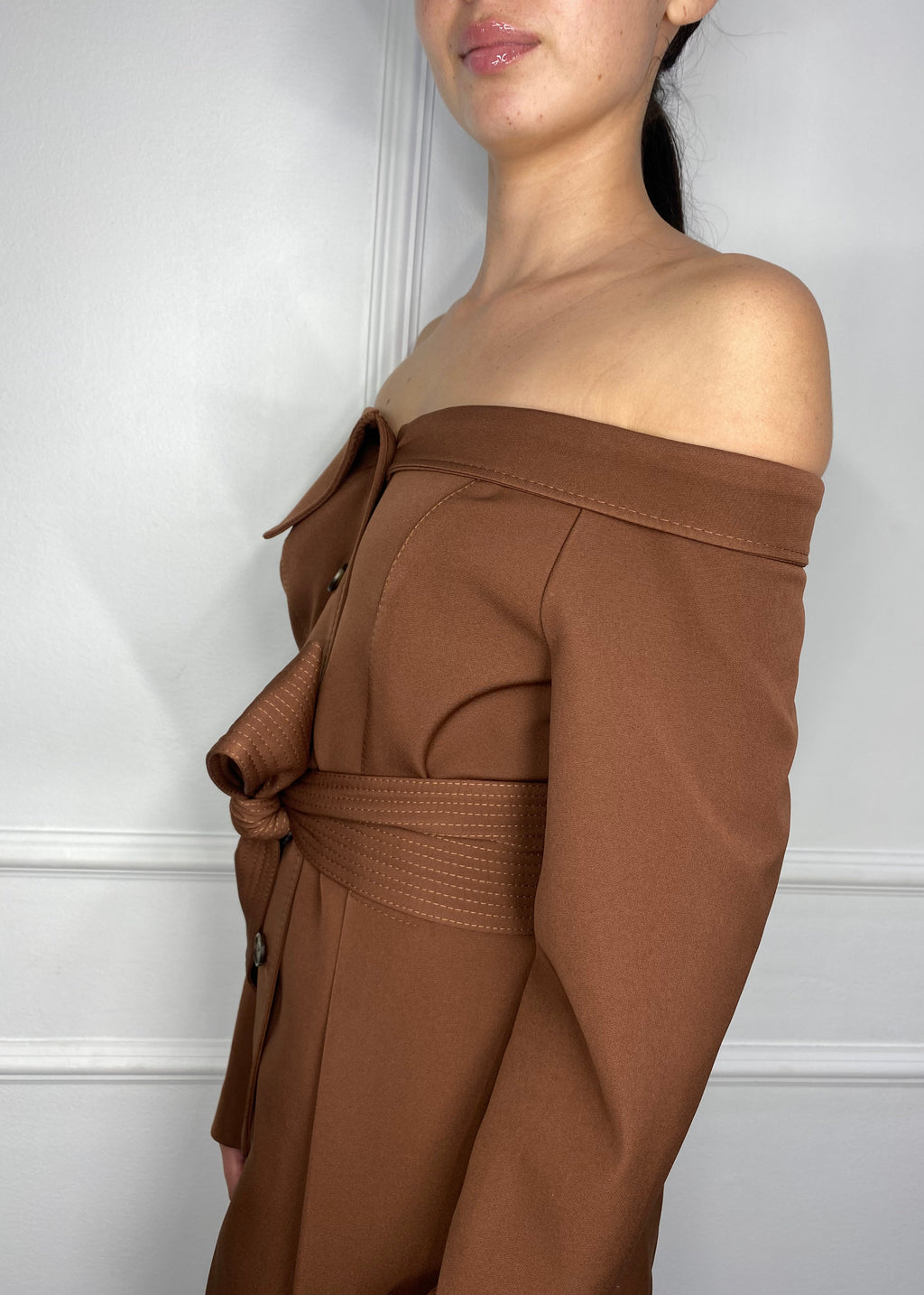 CHAQUETA CUELLO BANDEJA